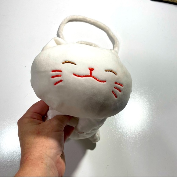 Miniso, Bags, New Miniso White Cat Canvas Bag